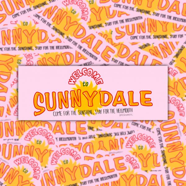 Sunnydale bumper sticker